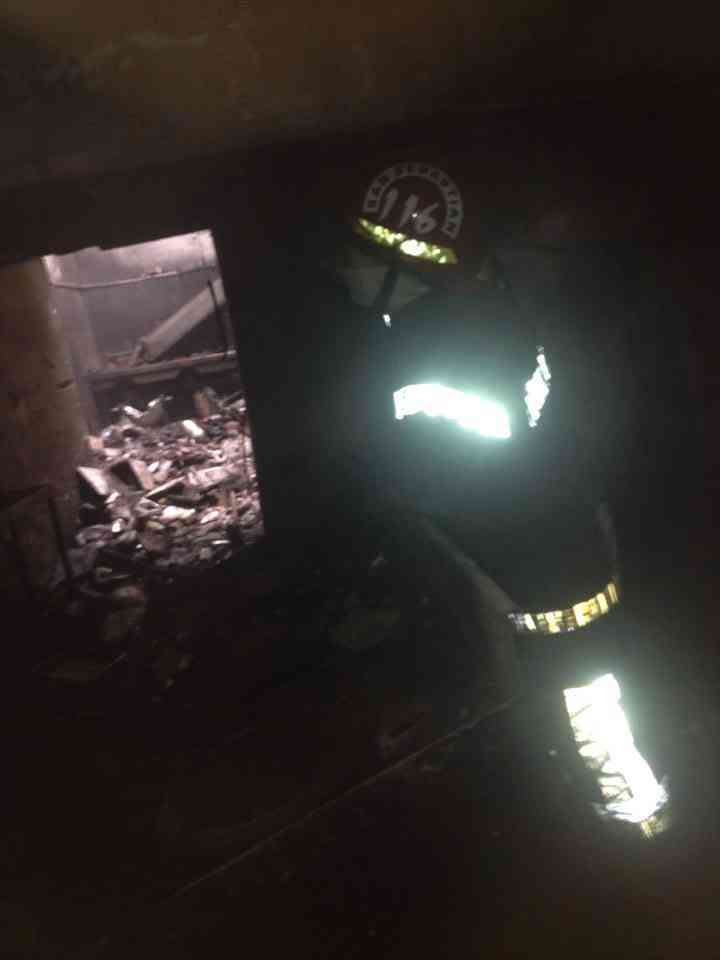 Chifa incendiado en la plaza San Francisco Cusco