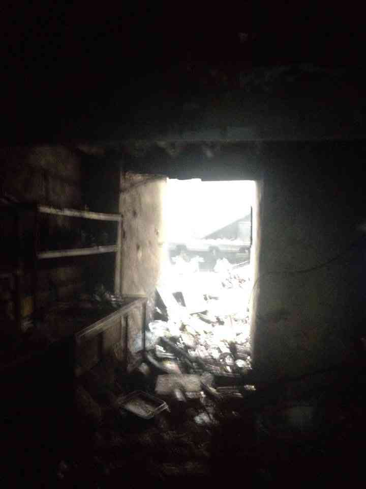 Chifa incendiado en la plaza San Francisco Cusco