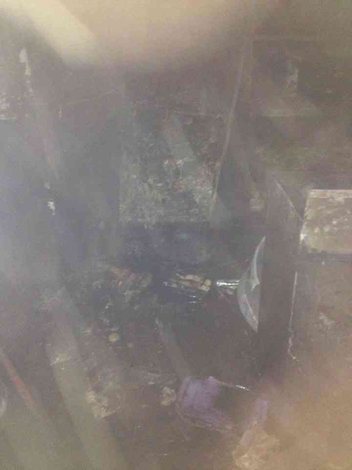 Chifa incendiado en la plaza San Francisco Cusco